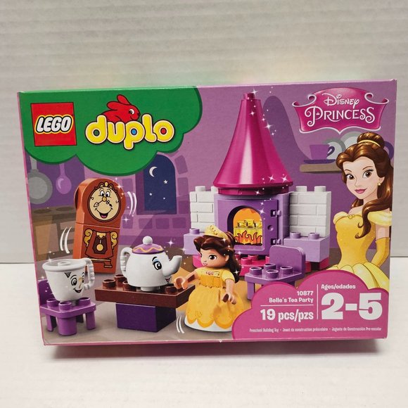 New Lego Duplo 10877 Disney Princess Belle Friends Tea Party Beauty & The Beast - Picture 1 of 16